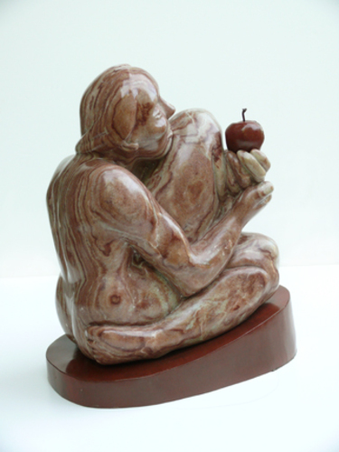 EVE AND THE FORBIDDEN FRUIT by richards poey