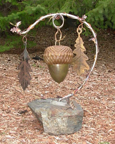 GARDEN ACORN ARCH - 1 by cynthia markle