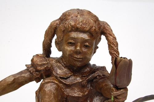 PICKING TULIPS by cynthia markle