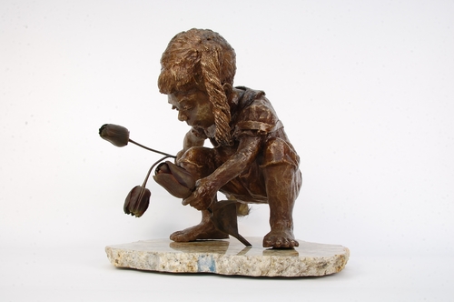 PICKING TULIPS by cynthia markle