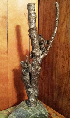 UP A TREE by cynthia markle