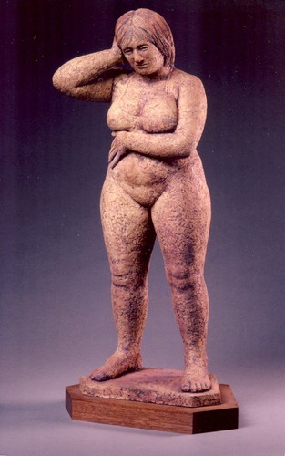 WOMAN WITH A BATHING SUIT by norman holen