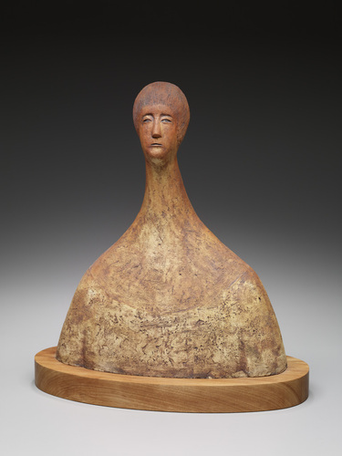 BUST OF A YOUNG WOMAN by norman holen