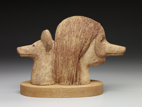 GIRL WITH A FOX MASK by norman holen