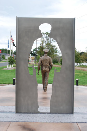 HUTCHINSON POLICE MEMORIAL by deb zeller HUTCHINSON POLICE MEMORIAL by deb zeller