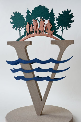 VICTORIA CENTENNIAL SCULPTURE by deb zeller