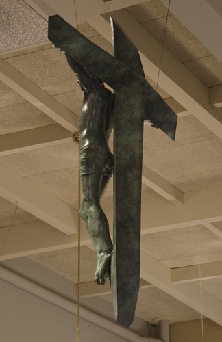 BRONZE CRUCIFIX by alec smith