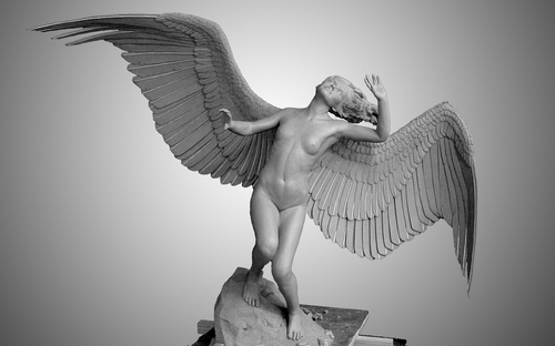 WINGED FIGURE by greg picard