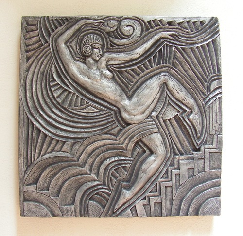FOLIES BERGERE DANCER  by randall wolff