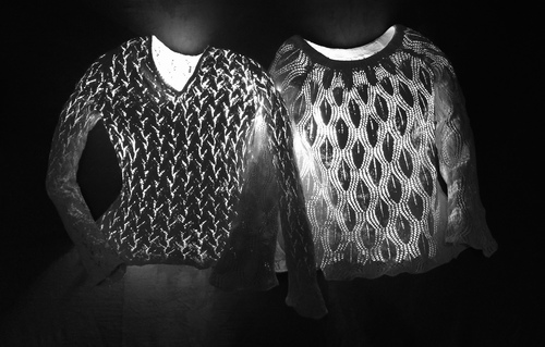 TWO SHEERS by susan metzger