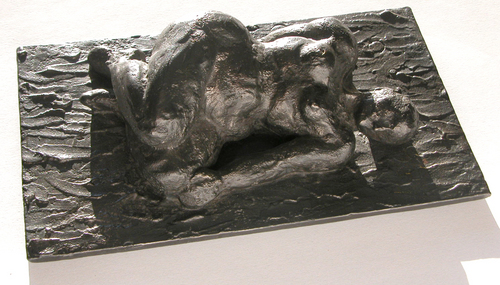 RECLINING NUDE by richards poey