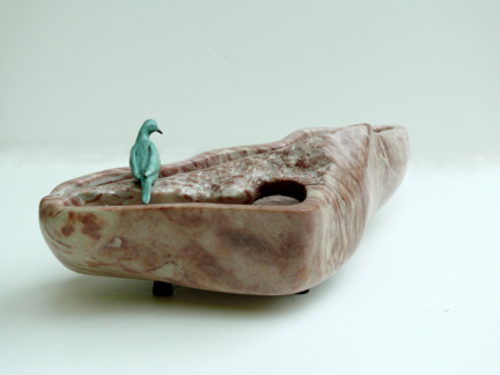 MOUNTAIN LAKE VESSEL by richards poey