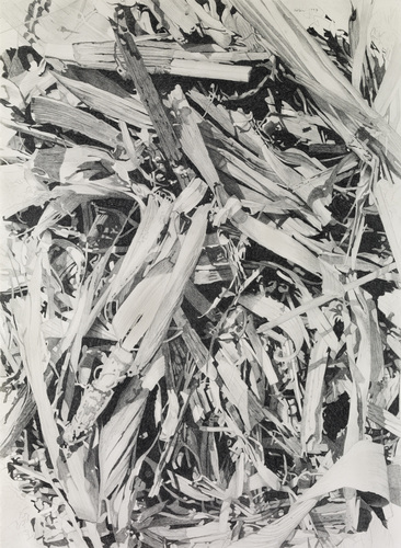 CORN BALE I by norman holen