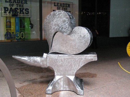 HEART ANVIL by gene s piersa
