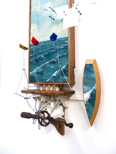 THREE DINGHIES  by daniel saathoff 