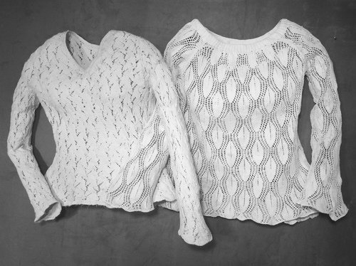 TWO SHEERS by susan metzger