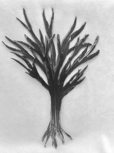 WINTER TREE by pete segar
